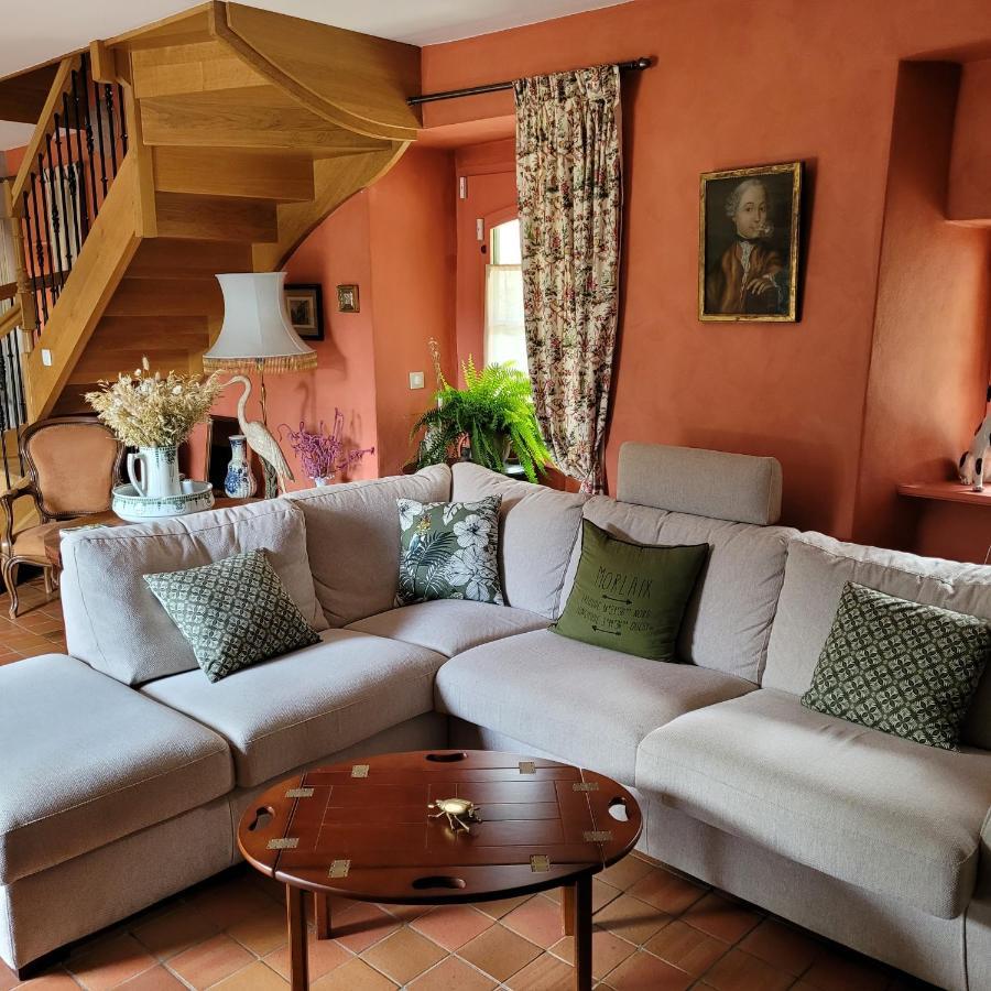 Gite De Charme Au Manoir Du Plessis-Quinquis Sainte-Seve Bagian luar foto