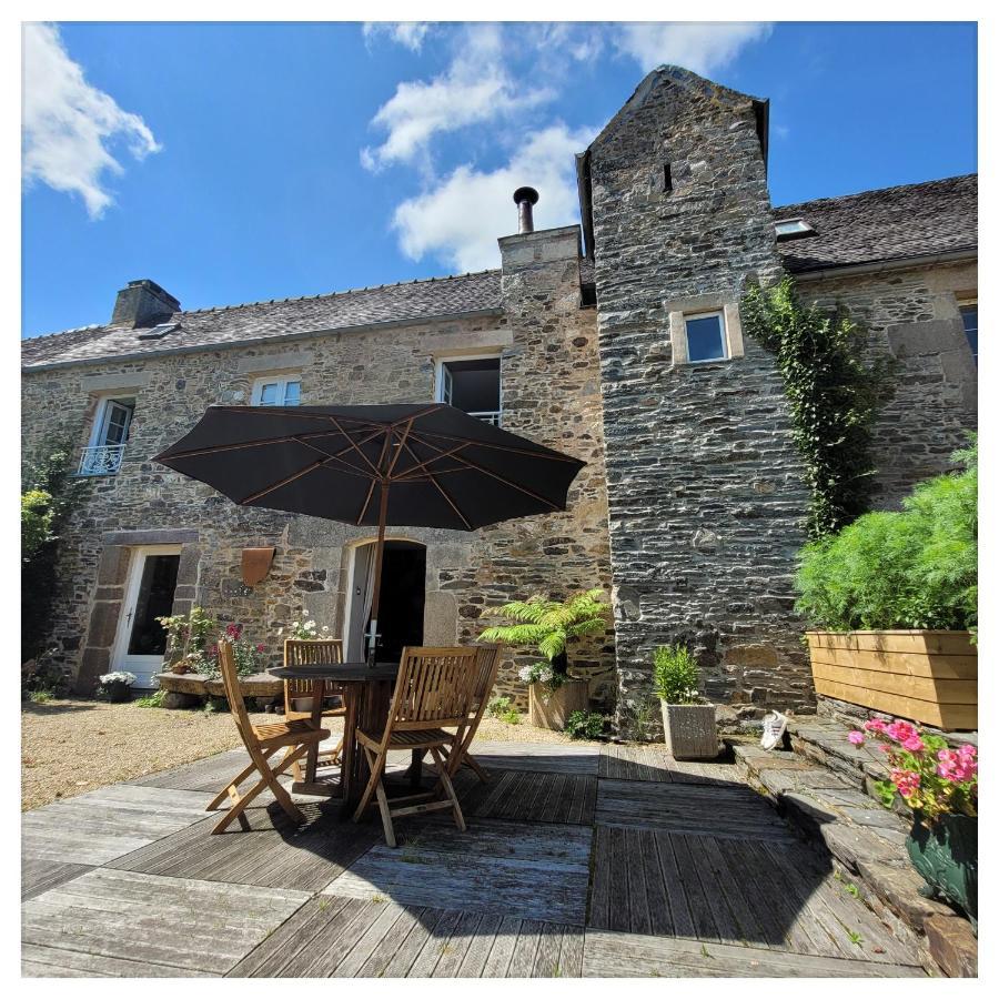 Gite De Charme Au Manoir Du Plessis-Quinquis Sainte-Seve Bagian luar foto